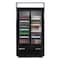 Maxx Cold Double Glass Door Narrow Width Merchandise Refrigerator, Sliding Door, 39.5 in.W, 36 cu. ft., in Black MXM2-36RSBHC - alternate 5